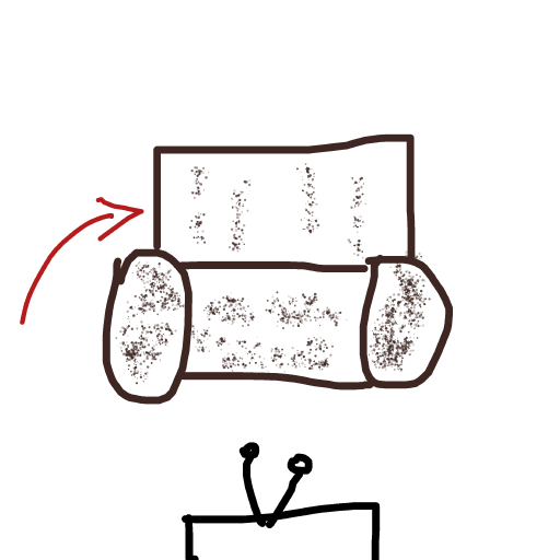 Sofa drawing by vale