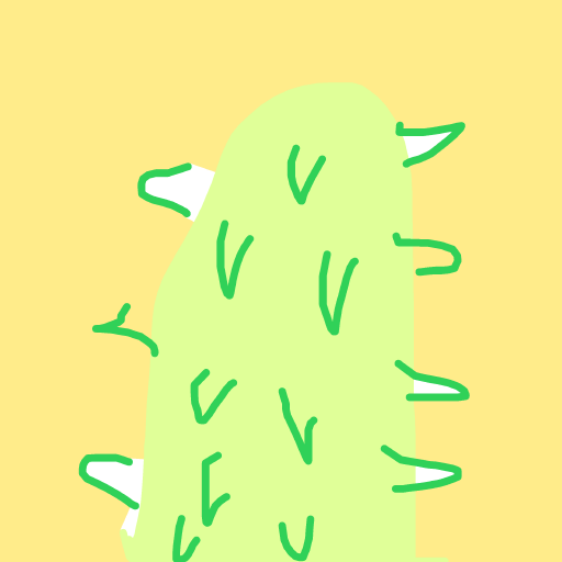 Cactus drawing by grou