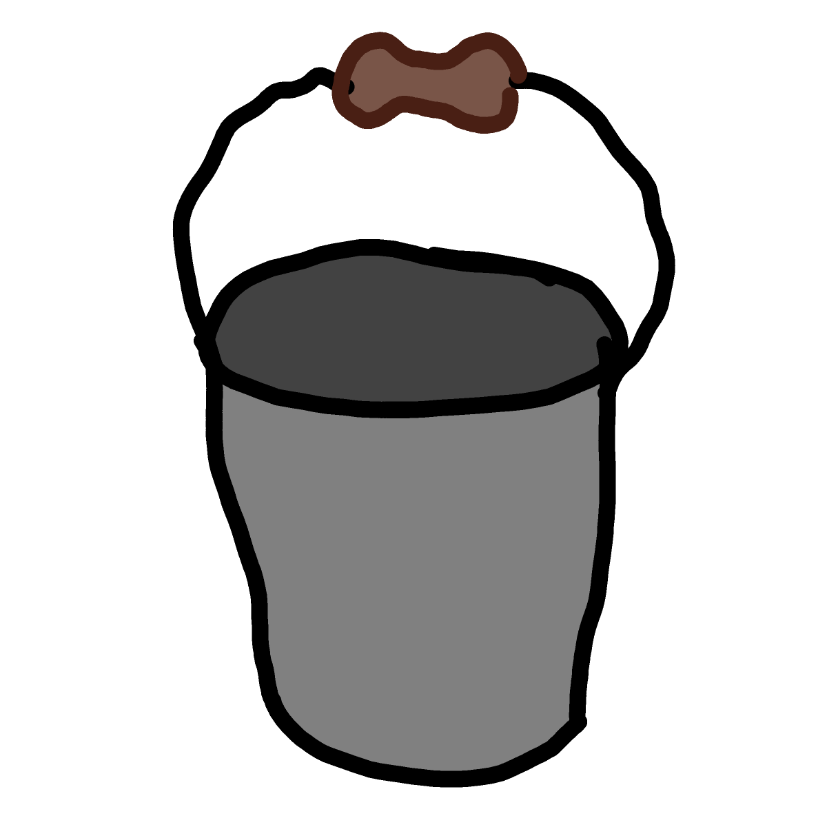 Bucket drawing by Guardianoflives