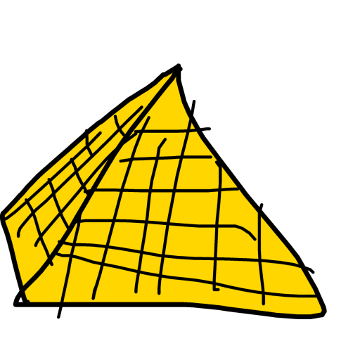 Pyramid drawing by tittychakras