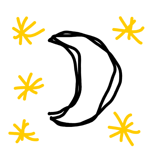 Moon drawing by sharp-coral-sage