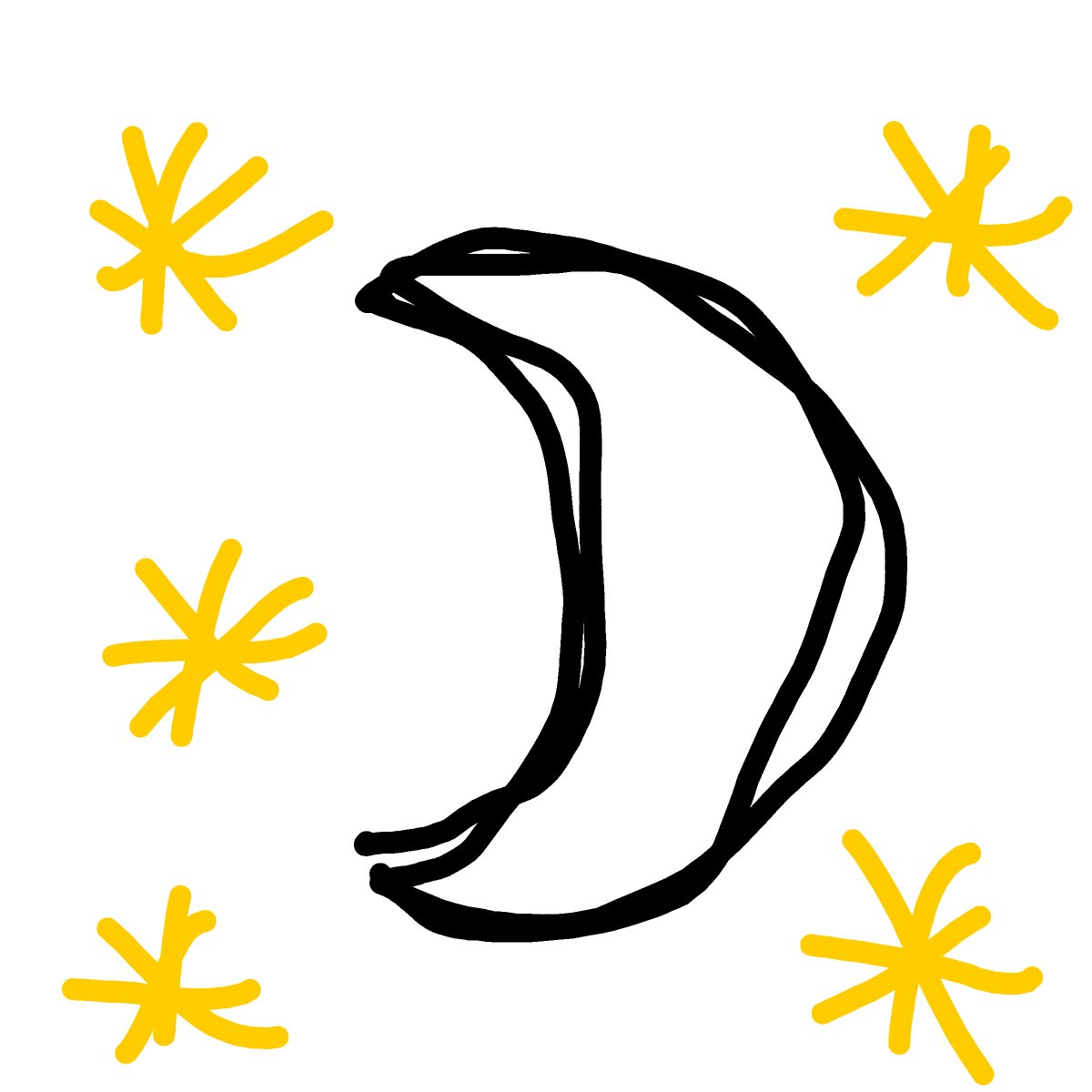 Moon drawing by sharp-coral-sage