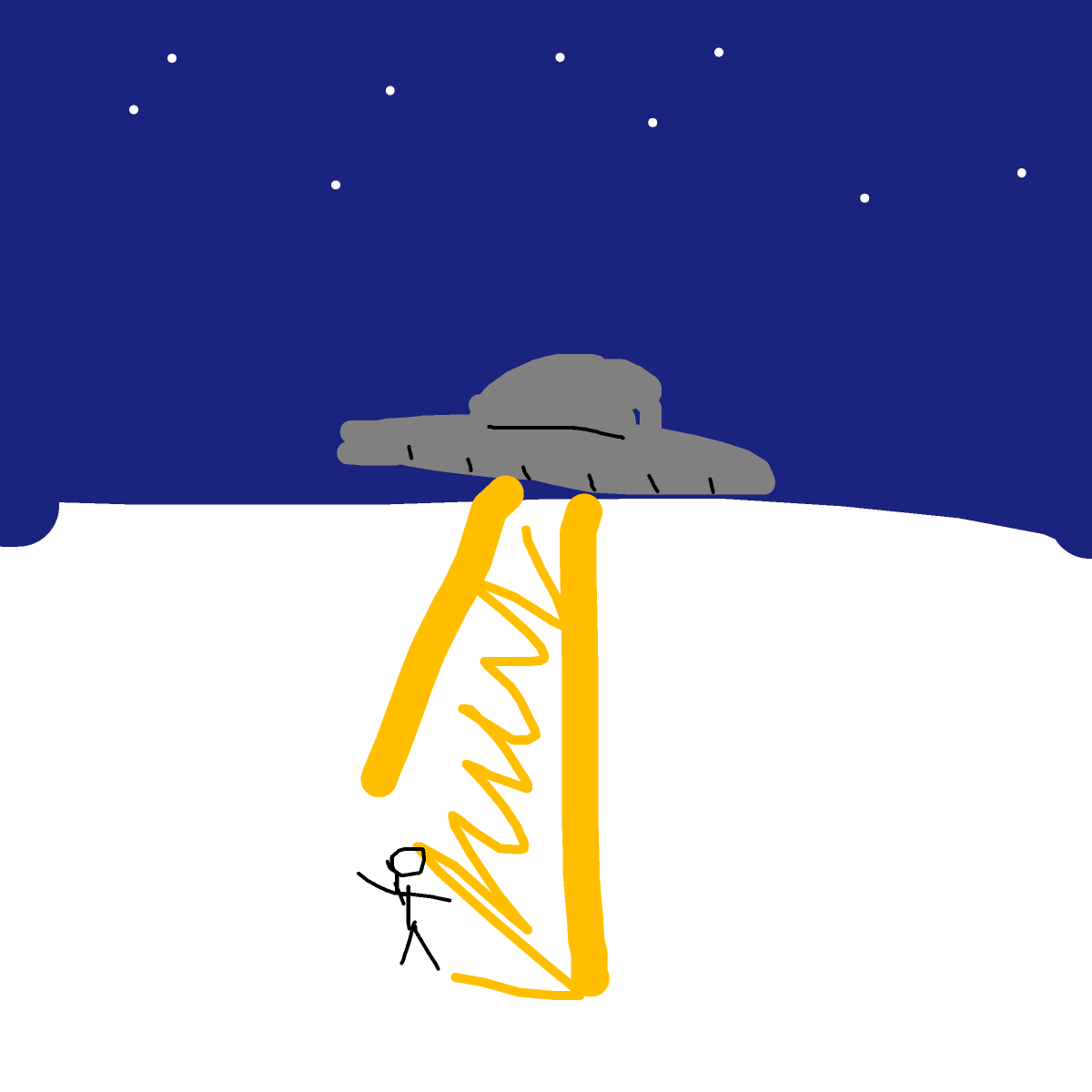 UFO drawing by icy-coral-maker