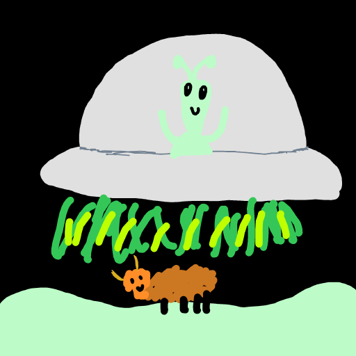 UFO drawing by alpha-base-print