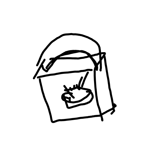 Gift Bag drawing by cream-live-style