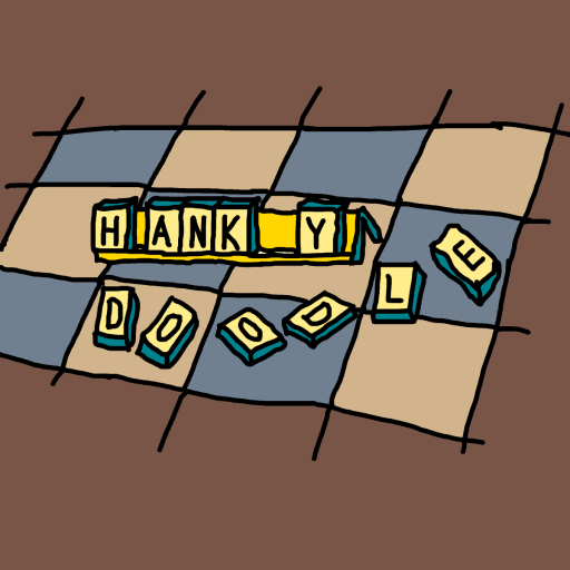 Scrabble drawing by monthra