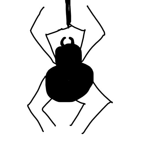 Spider drawing by plum-sun-genius