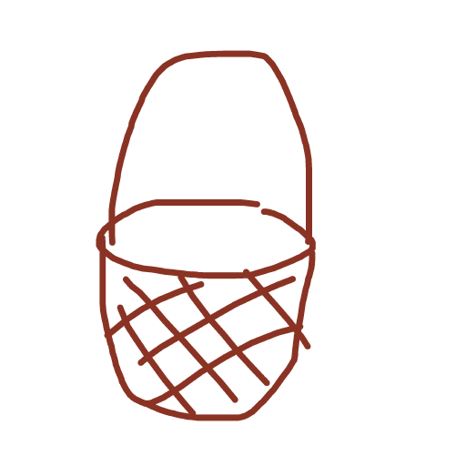 Basket drawing by skye