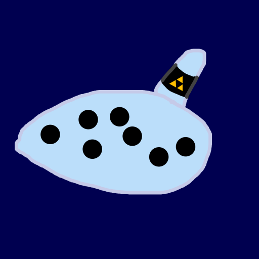 Ocarina drawing by nicodarunia