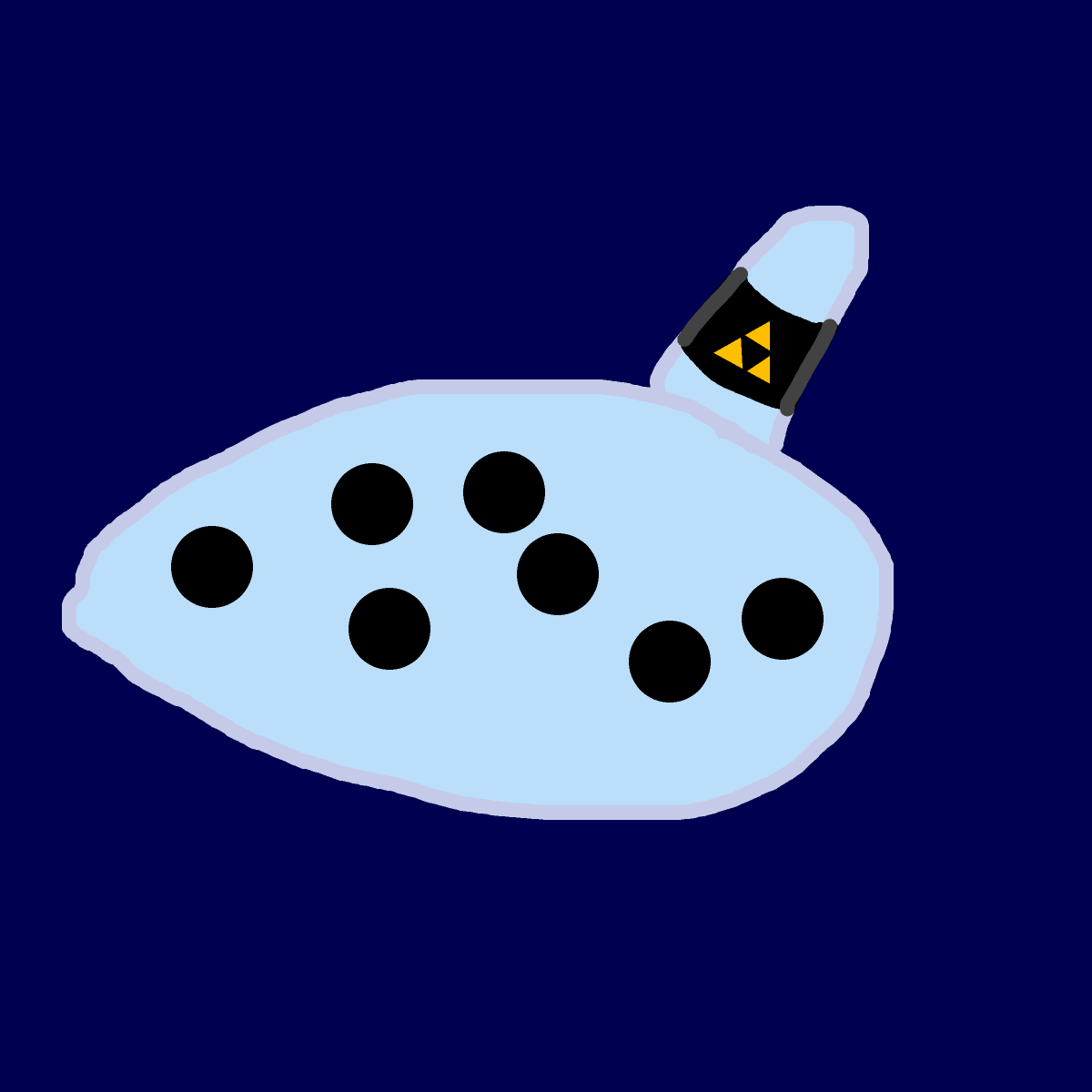 Ocarina drawing by nicodarunia