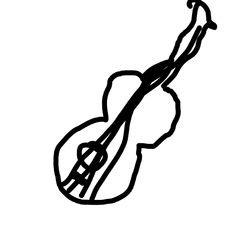Guitar drawing by shez