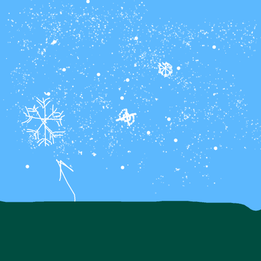 Snowflake drawing by krissywissy