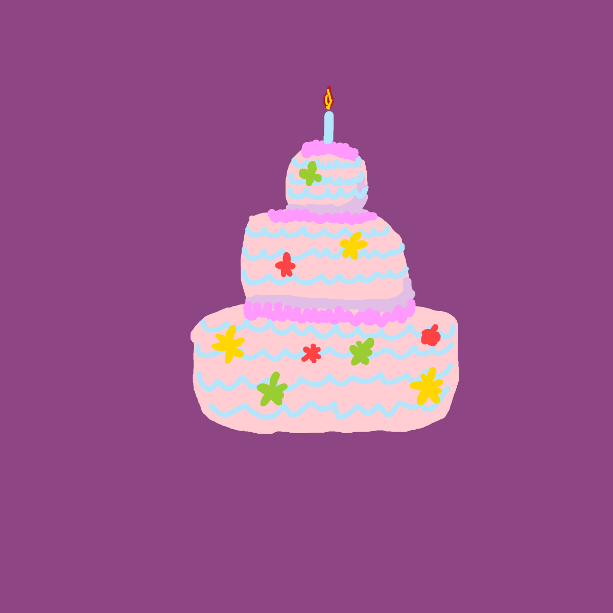Cake drawing by godor