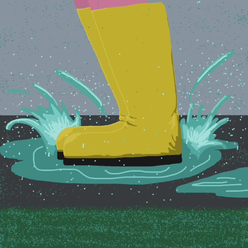 Puddle drawing by firecracker