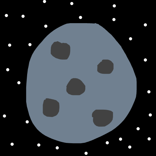 Moon drawing by ms lady