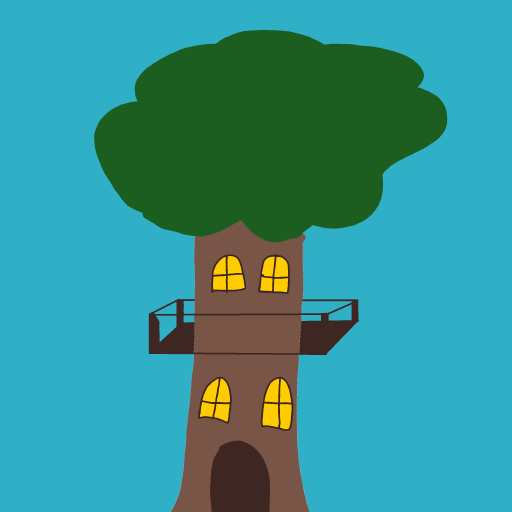 Treehouse drawing by Cwis448