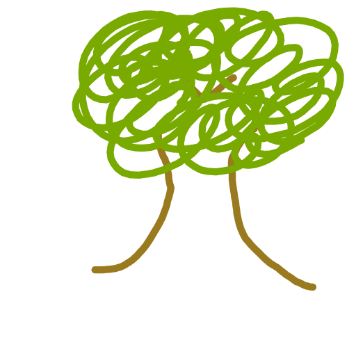 Tree drawing by Shandi