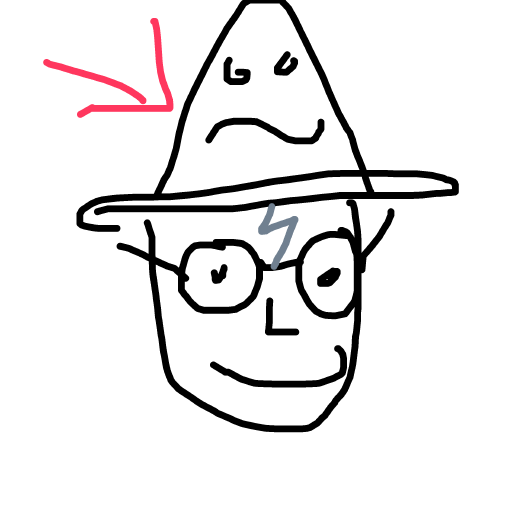 Sorting Hat drawing by solar-deep-valor