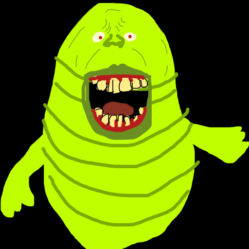 Slimer drawing by countnicula
