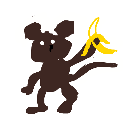 Monkey drawing by mr inkwell