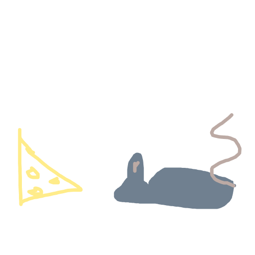 Mouse drawing by tirza