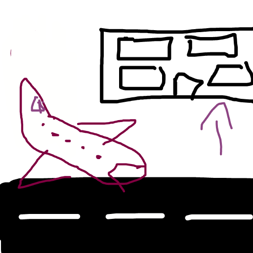 Airport drawing by zest-sonic-flux
