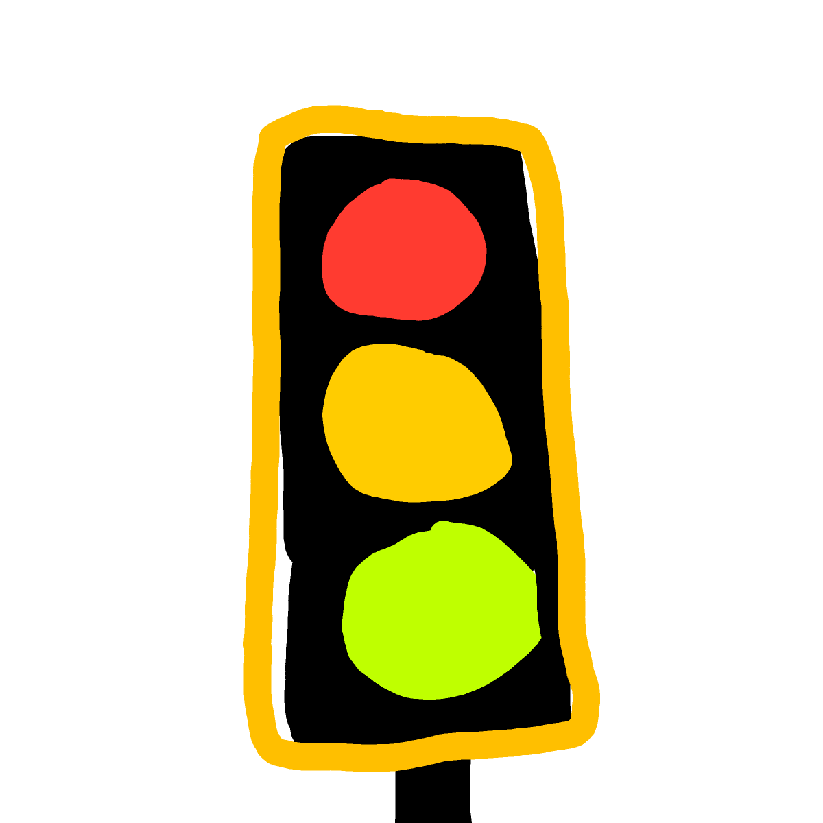 Stoplight drawing by snow-hyper-camp