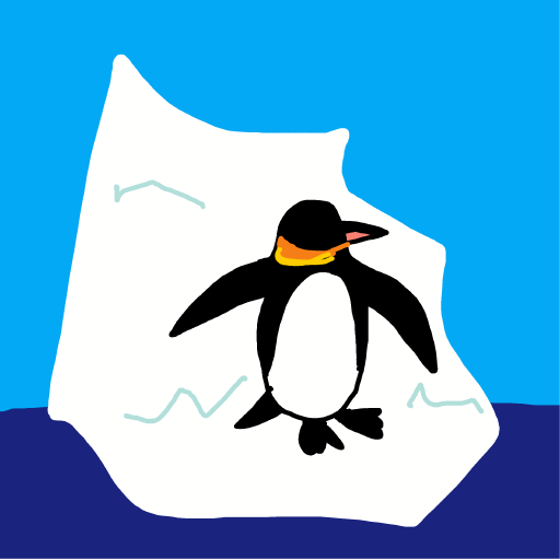 Penguin drawing by Tayne