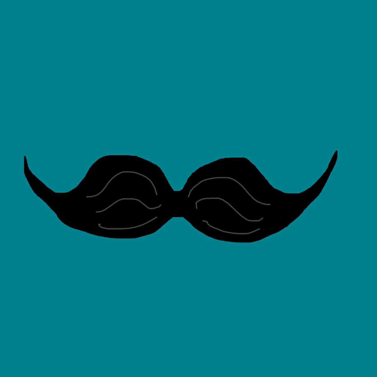 Mustache drawing by krissywissy