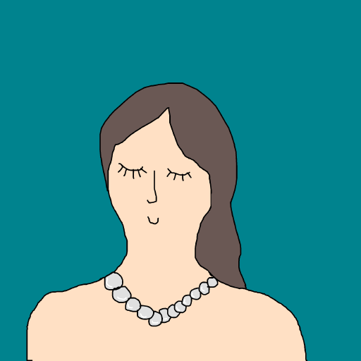 Necklace drawing by krissywissy