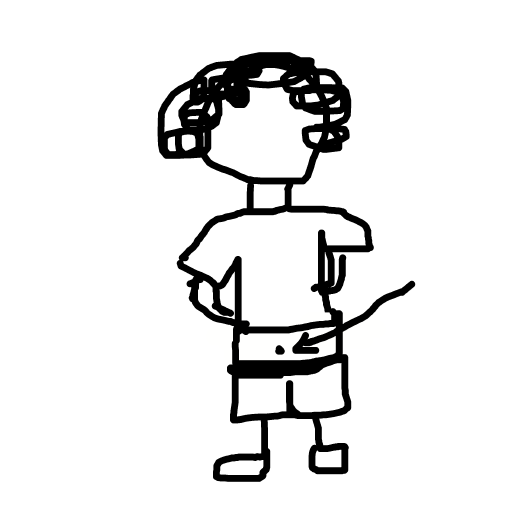Belly Button drawing by nyca