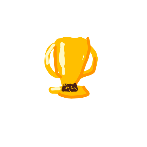 Trophy drawing by kckitty