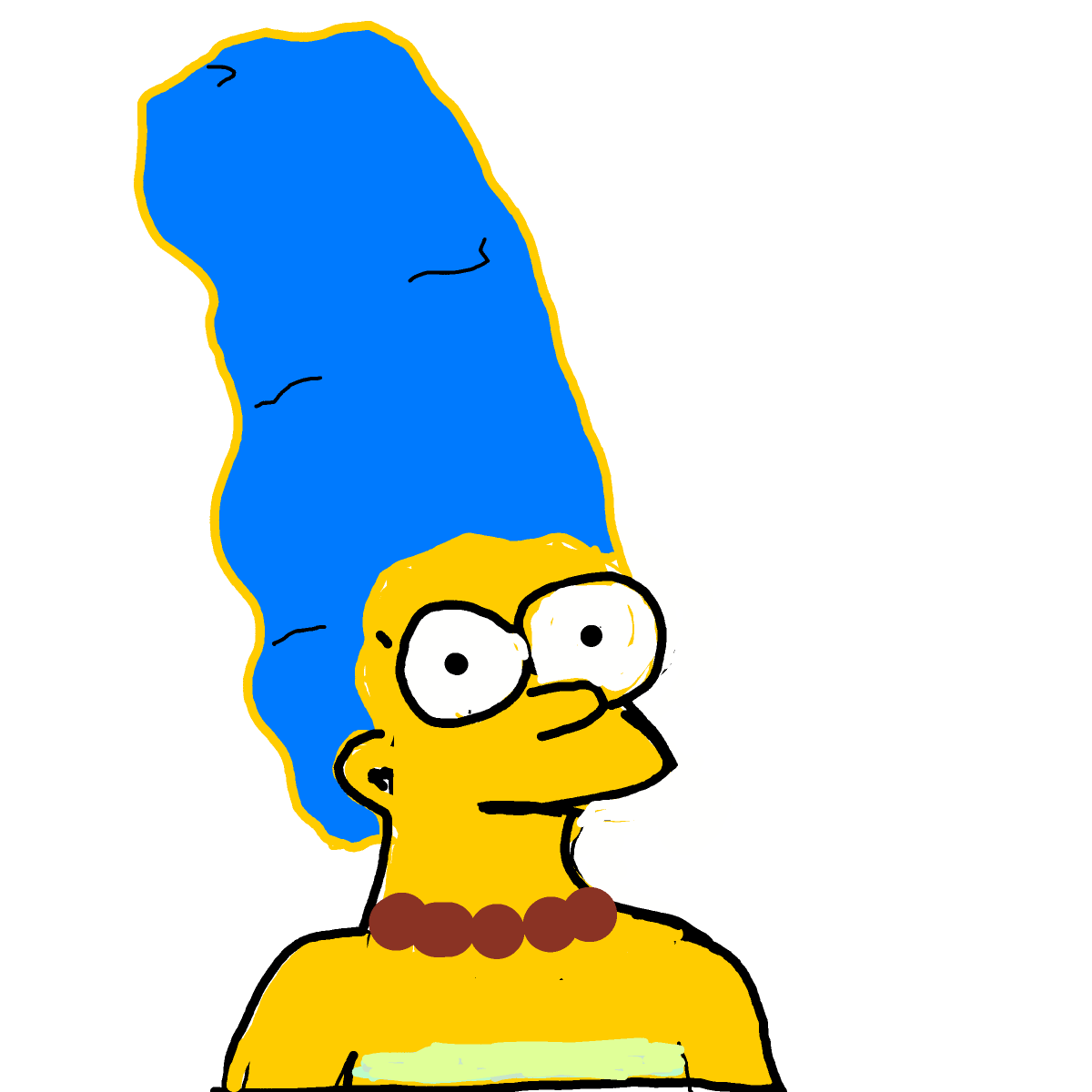 Marge drawing by manders