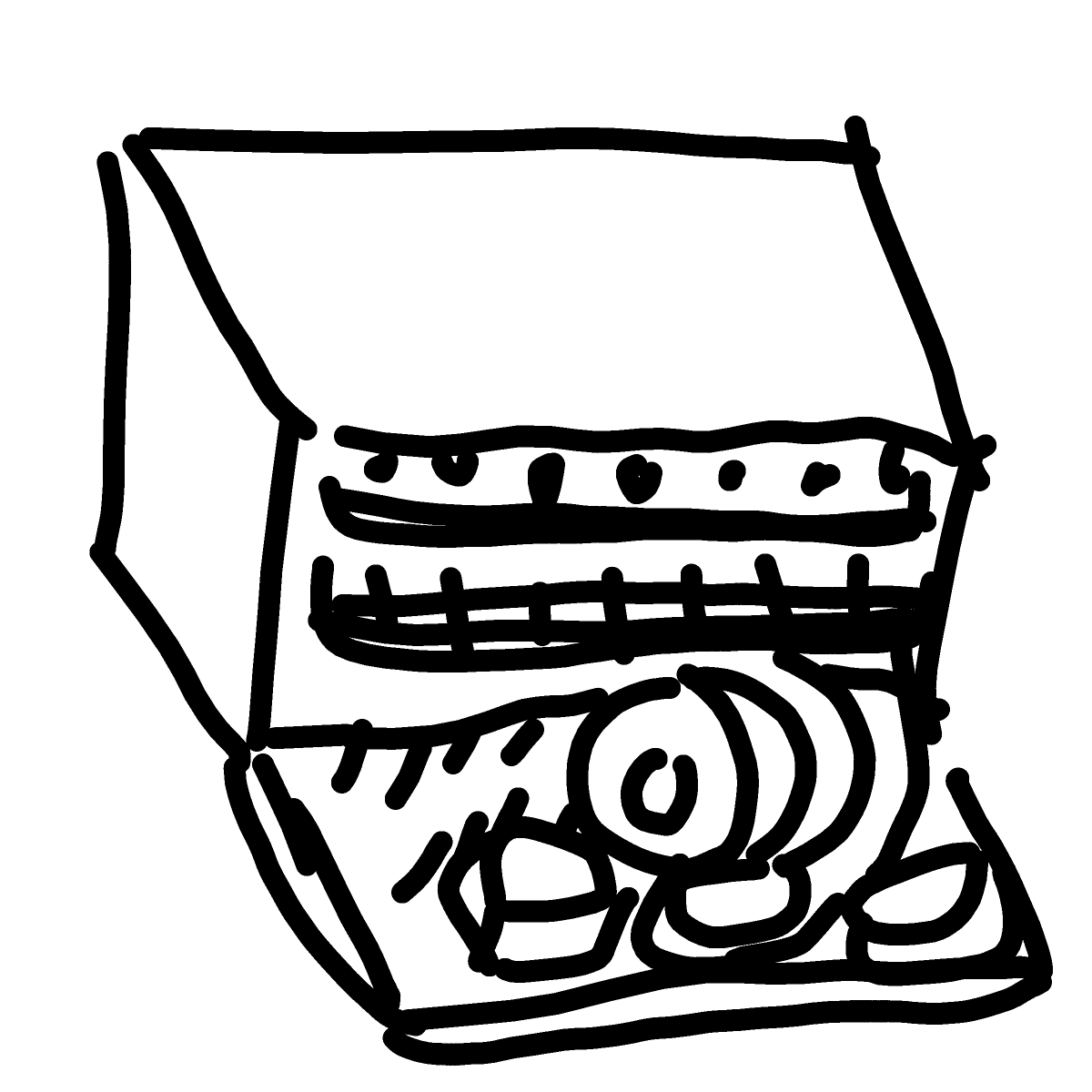 Dishwasher drawing by sonic-bold-major