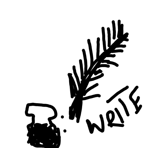 Quill drawing by Dyllie