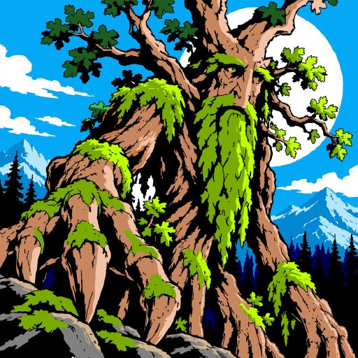 Treebeard drawing by Guardianoflives