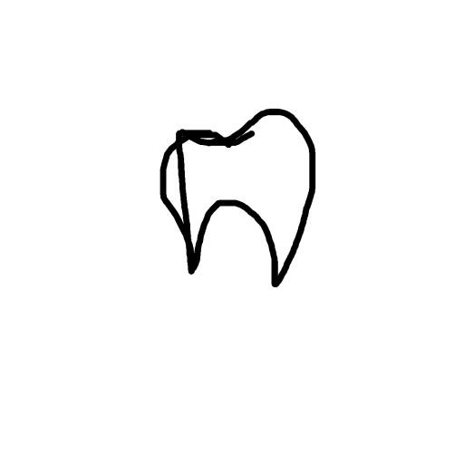 Teeth drawing by georgieee