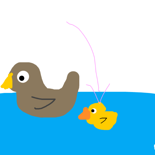 Duckling drawing by lindsay-alice