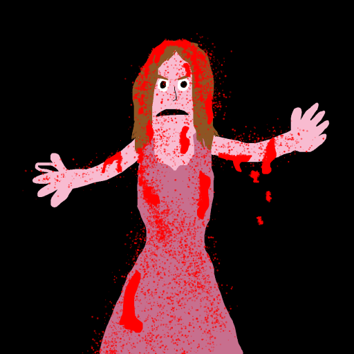 Carrie drawing by jashezilla