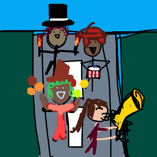 Parade drawing by shahadudu