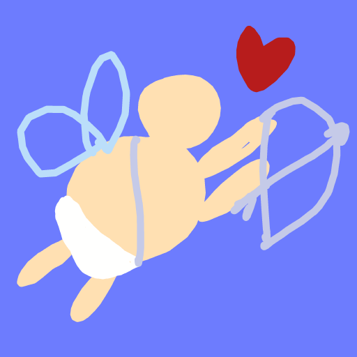 Cupid drawing by sun-rose-drive