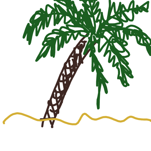 Palm Tree drawing by princess fiona
