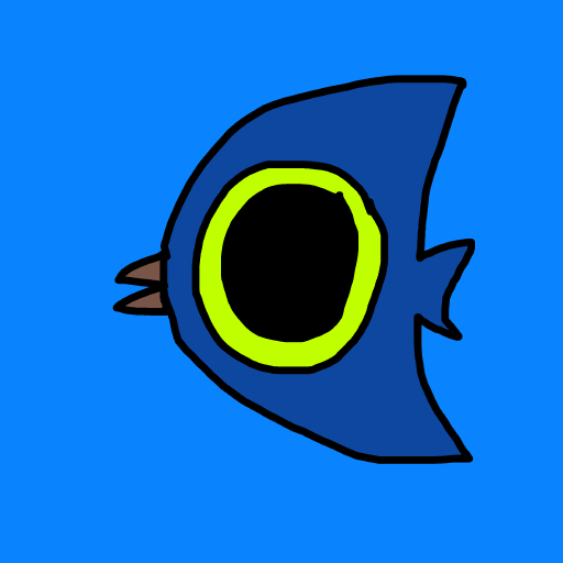 Fish drawing by mikl pickle