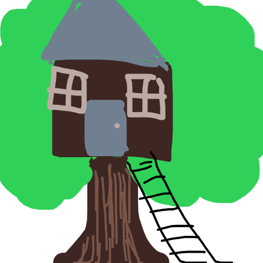 Treehouse drawing by oxox