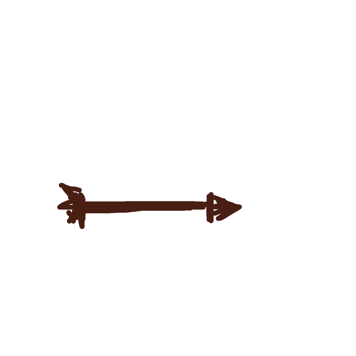 Arrow drawing by wind-fresh-wheel