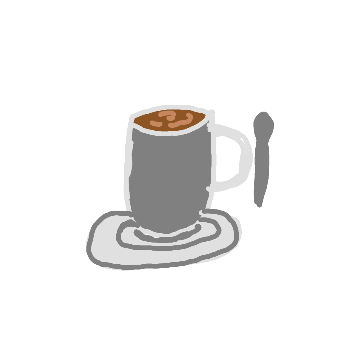Espresso drawing by mely