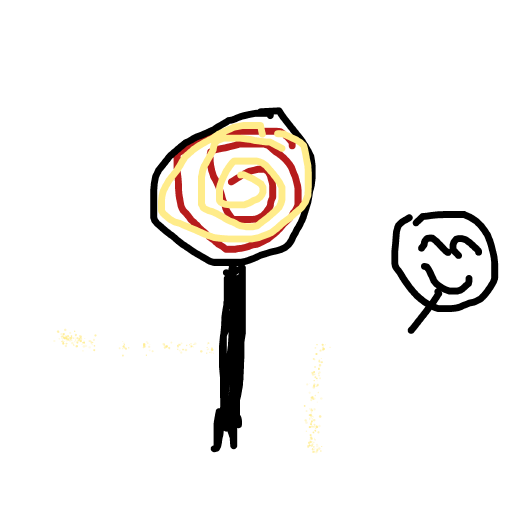Lollipop drawing by modernmammal