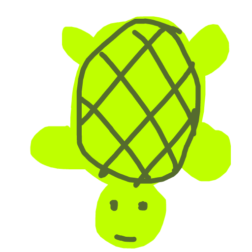 Turtle drawing by solar-deep-valor