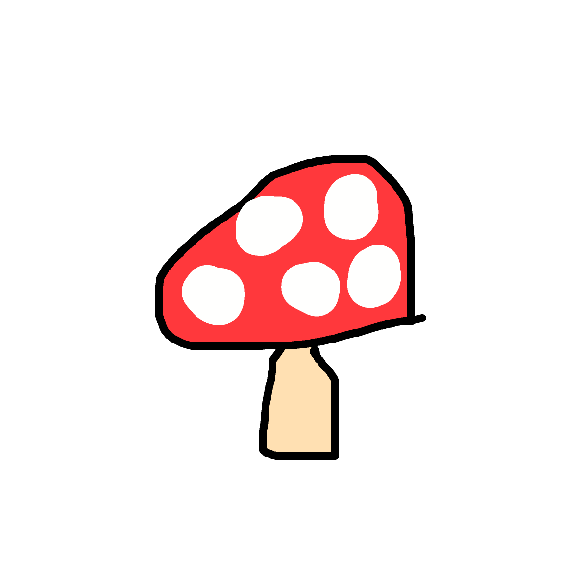 Mushroom drawing by theduchess