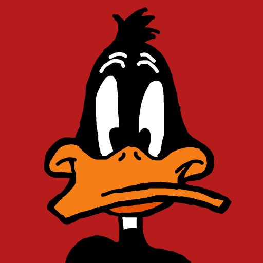 Daffy Duck drawing by monthra